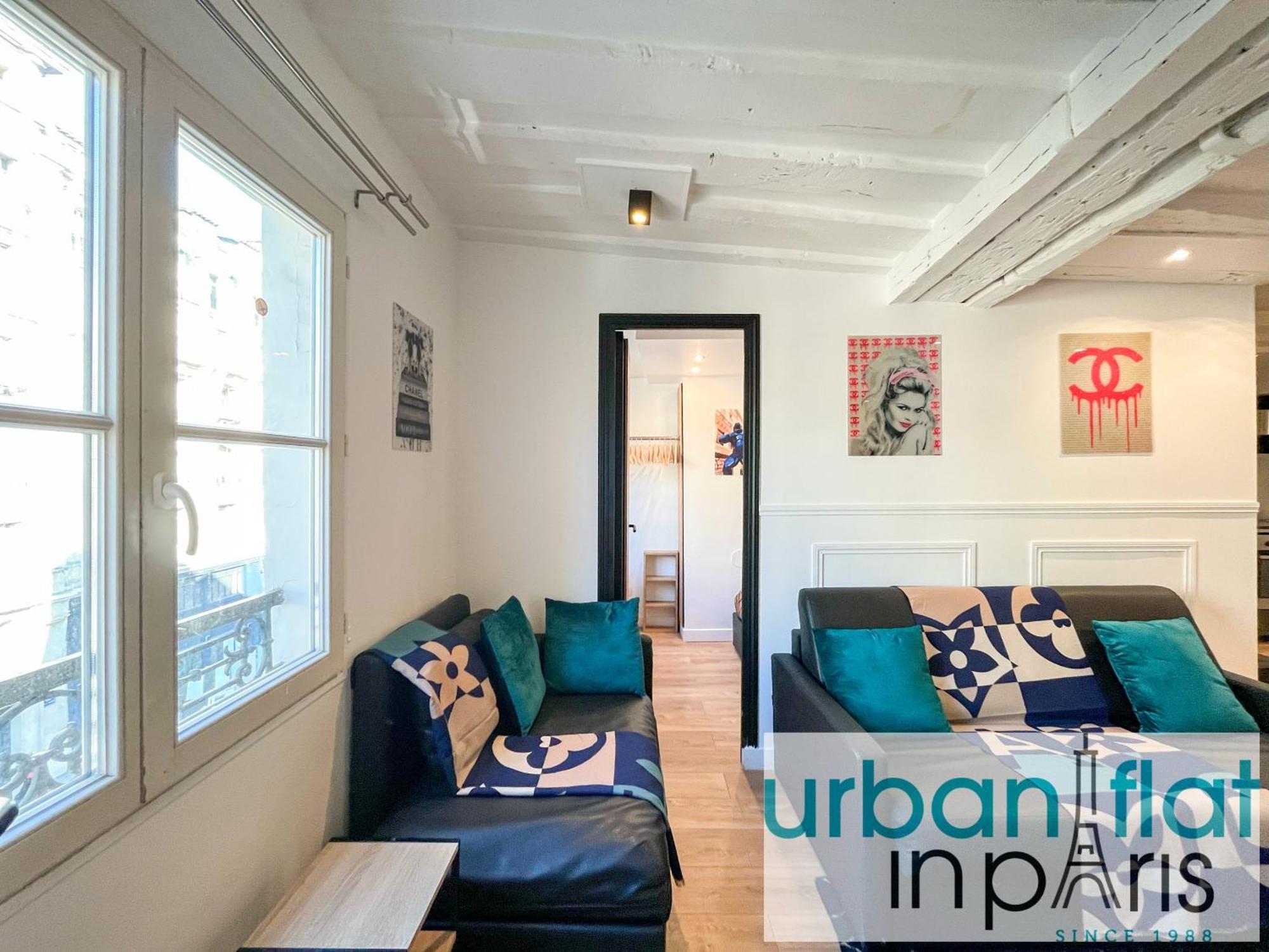 100 - Luxury 2 Bedroom - Beaubourg Marais Parijs